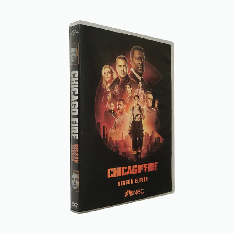 Chicago Fire Season 11 أحدث أفلام دي في دي 5 أقراص مصنع بيع بالجملة أفلام دي في دي مسلسل كرتون CD أشعة زرقاء شحن مجاني