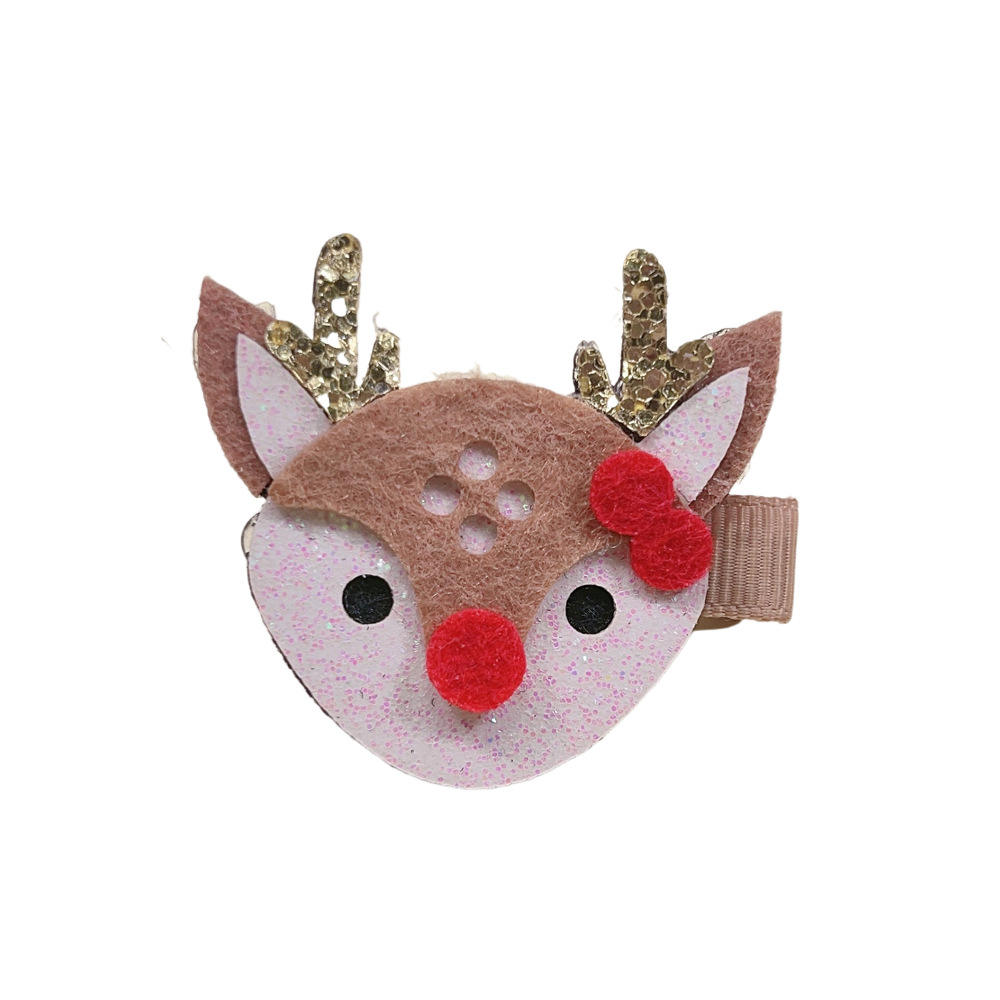 กิ๊บติดผมรูปกวางสีแดงลาย Mc2081สำหรับเทศกาลคริสต์มาส