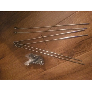 Soporte de guardabarros de bicicleta plateado 20 '24' 26 "<span class=keywords><strong>700C</strong></span> soporte de guardabarros MTB aleación de aluminio rueda trasera delantera para bicicleta eléctrica bicicleta de montaña - Product Image 5