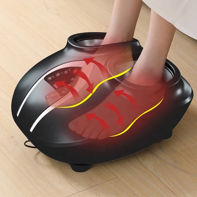 OEM ODM Customized Electric Vibration Massages Device Heated Foot Massage Machine