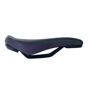 Selle de vélo PUSAI couleur arc-en-ciel avec rail en acier 25,5x16,5cm 364g - Product Image 3