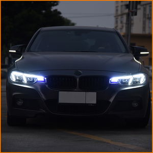 Para <span class=keywords><strong>BMW</strong></span> Serie 3 F30 <span class=keywords><strong>F31</strong></span> F35 F80 2013-2019 2026 Tipo LED Completo Bi-LED Lente de Doble Haz Conjunto de Reemplazo de Faro Delantero - Product Image 5