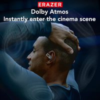 Erazer XF21 Headset Nirkabel BT 5.4 Suara Dolby Panoramic Panggilan HD Daya Tahan Lama Peredam Kebisingan Tahan Air Olahraga