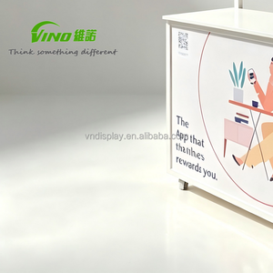 บูธโปรโมชั่นเคลื่อนที่แบบพกพา, ซุ้มโฆษณาติดล้อ, เคาน์เตอร์ป๊อปอัพสำหรับกิจกรรมการตลาดกลางแจ้ง - Product Image 5