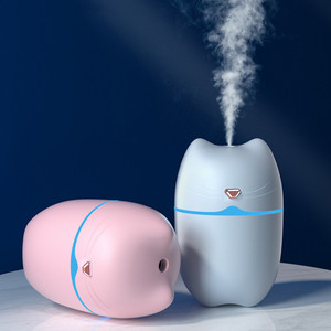 Xách tay LED ánh sáng mini phun sương tạo độ ẩm dễ thương ướt hương thơm tinh dầu khuếch tán xe USB khuếch tán không khí YS hương liệu - Product Image 1