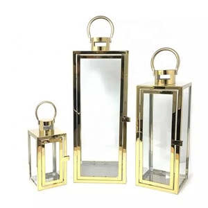 LOT DE 3 LANTERNES EN MÉTAL - Product Image 2