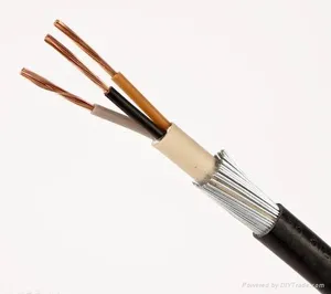 4 core armoured cable 10mm2 16mm2 XLPE armored cable 25mm2 35mm2 95mm2