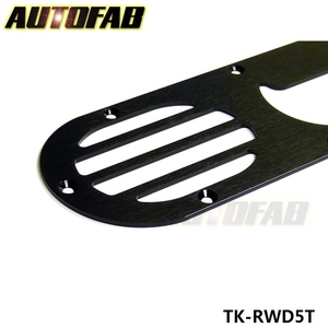 2 unids / set difusor de desvío de aire de carrera de parachoques trasero de aluminio bronce para Honda Civic AF-RWD5T - Product Image 4