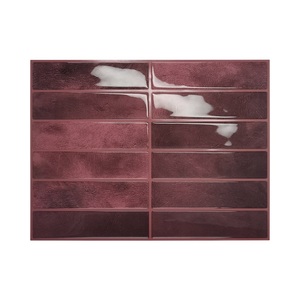 2025 nuovo colore rosso Peel and Stick piastrelle da cucina 3D decorazione di piastrelle da parete adesivi murali - Product Image 6