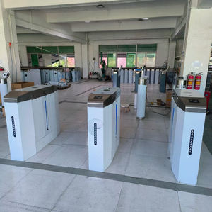 Tourniquet de contrôle de reconnaissance faciale de gestion des canaux en nom réel tourniquet de barrière à <span class=keywords><strong>double</strong></span> rabat étanche anti-pincement extérieur - Product Image 5