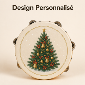 Tambourin professionnel en bois de 6, 7, 8, 9 et 10 pouces avec logo personnalisé OEM, instrument de percussion pour les perform - Product Image 2