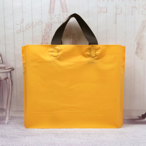 Bolsa de Compra de Plástico Reutilizable a Prueba de Humedad con Portavasos Troquelado, Impresión por Grabado, para Uso en Supermercados - Product Image 5