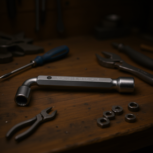 L-Shape Hex Key Wrench 291mm Length 6mm Size Professional <b>Tool</b> For <b>Precision</b> Repair - Product Image 3