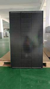 Panneaux solaires à tuiles, entièrement noirs, panneaux photovoltaïques mono 18 volts, panneau solaire 150 watts - Product Image 5