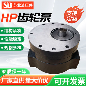 Pompe à engrenages hydraulique HP18 HP29 HP47 HP72 du Jiangsu du Nord, corps en fonte, engrenages en acier au carbone 40Cr, entraînement électrique - Product Image 2