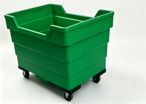 Carrito de Lavandería de Plástico de Tamaño Mediano, 480L, para Sábanas, para Hoteles/<span class=keywords><strong>Hospitales</strong></span>, Carrito de Transporte de Tela PE, Equipado <span class=keywords><strong>con</strong></span> Ruedas de 5 Pulgadas - Product Image 4