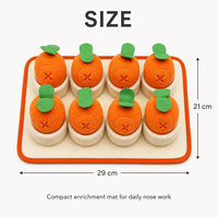 Jouets interactifs éducatifs et écologiques NCI pour chiens et chats de taille moyenne – Jouets à mâcher durables avec design de dessin animé pour l'entraînement et la réduction de l'anxiété polaire
