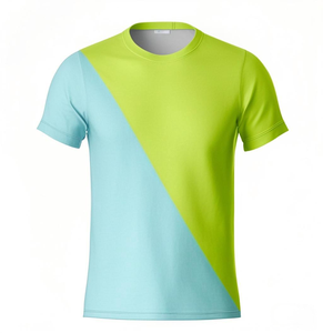 Camiseta de Manga Corta para Hombre, Personalizada con Logotipo, 100% Poliéster, Impresión por Sublimación de Tinta, Alta Calidad, Ecológica, de Secado Rápido - Product Image 1