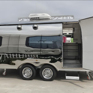 Cuisine mobile certifiée NSF avec évier à 3 compartiments et filtre à graisse pour la conformité aux codes sanitaires - Product Image 1