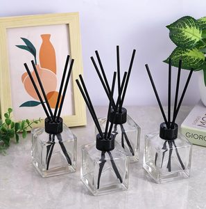 Home Fragrance Osmanthus Jasmine Perfume Natural Essential Oil <b>Reed</b> <b>Diffuser</b> Glass Mini 50ml BPA Free Gift Box - Product Image 3