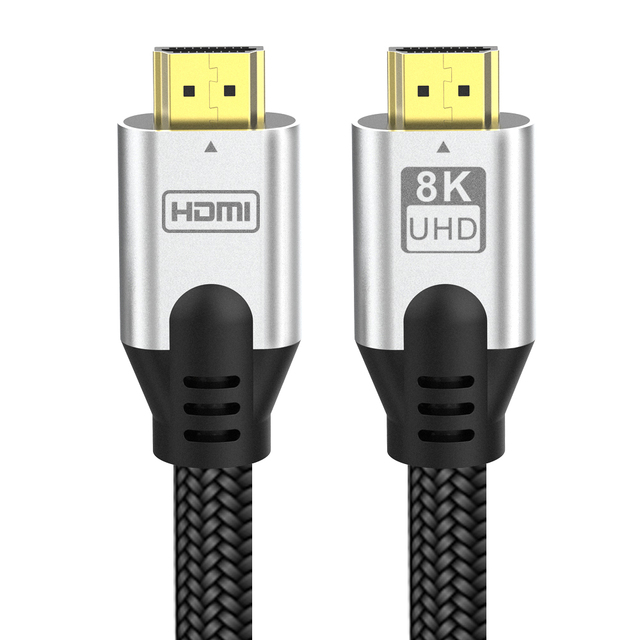 HDMI 2.1 Gaming Cable 48Gbps 8K60Hz 4K120Hz VRR ALLM Ultra High Speed for PS5 Xbox Series X TV Projector