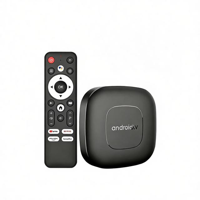 T1 Smart Android 14.0 TV Box Global Version RK3518 Quad Core 4K Streaming Media Player Wifi6 BT5 Voice Assistant