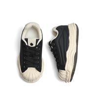 Chaussures de skate décontractées unisexes de qualité supérieure, fabriquées en Chine, avec embout en coque, semelle fondue, tige en cuir véritable, imperméables et respirantes