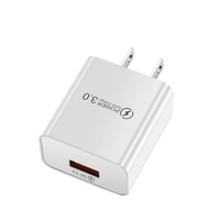 Prise EU US Power Charge rapide QC 3.0 Interface universelle USB 18w Chargeur de charge rapide Adaptateur secteur pour téléphones