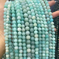 Perles de jade néphrite vertes, perles de pierres précieuses en vrac pour collier Mala bouddhiste
