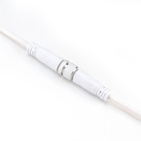Câble d'extension étanche IP68 Xinglin M12 personnalisé, mâle-femelle, répartiteur 2-5 broches, faisceau de câblage électrique, adaptateur en cuivre 6A