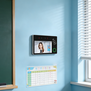 Sistema de Seguridad Facial para Oficina de 5 Pulgadas, Reloj de Asistencia con Reconocimiento Facial, Máquina Biométrica de Asistencia con Huella Dactilar para Empleados - Product Image 4