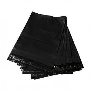 Sobres de Polietileno Autoadhesivos, Bolsas Impermeables (Negras) de Material PE para Envío de Ropa, Bolsa de Correo - Product Image 3