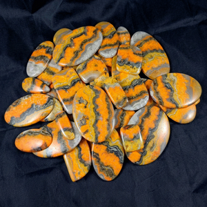 2026 Best Selling Bumble Bee Jasper Loose Gemstone Natural Yellow Color Mix Shape for Jewelry Making Small Size Available - Product Image 1