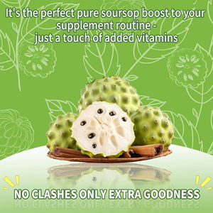 OEM all'ingrosso Private Label Organic Soursop Graviola frutta foglia in polvere estratto di Gummies integratore di vitamina C zinco per adulti - Product Image 6