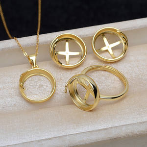 Juego de Accesorios de Plata S925 para DIY, Perlas de Nácar de 13.5mm con Base Plana, para Pendientes, Colgantes, Anillos, Soporte de 25mm - 4789 - Product Image 1