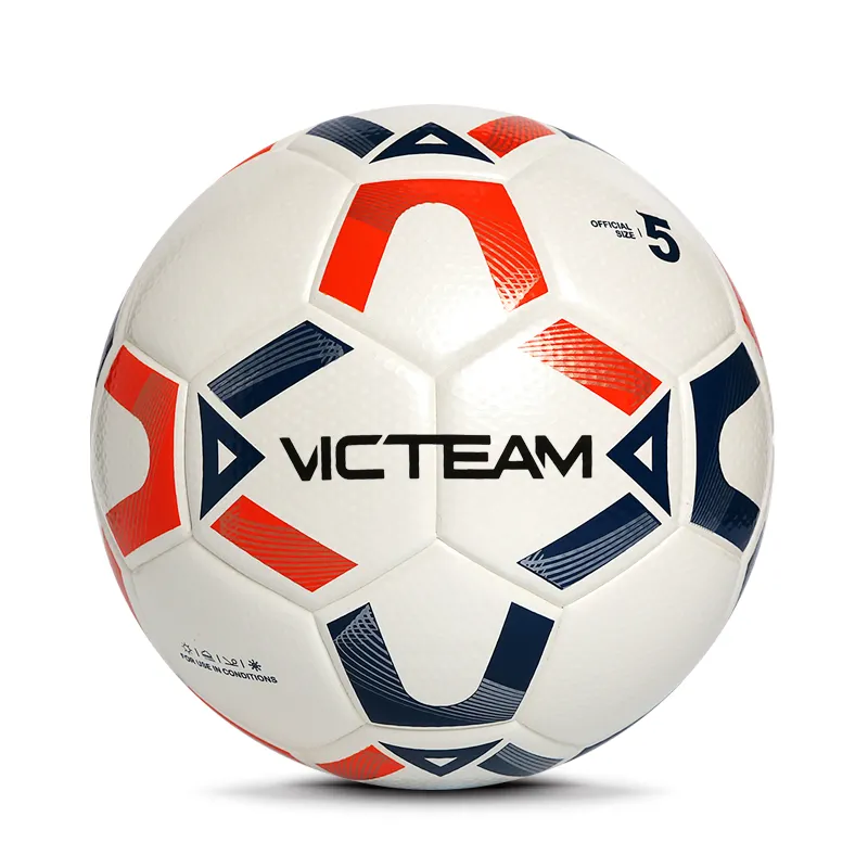 Profesional personalizado laminado Encuentro de pelota de fútbol mejor oficial tamaño 3 4 5 PU pelota de fútbol