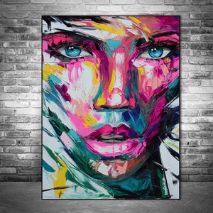 <span class=keywords><strong>Dipinti</strong></span> e stampe di arte della parete della ragazza moderna africana quadri di arte della parete della casa decorazione della parete della casa - Product Image 1