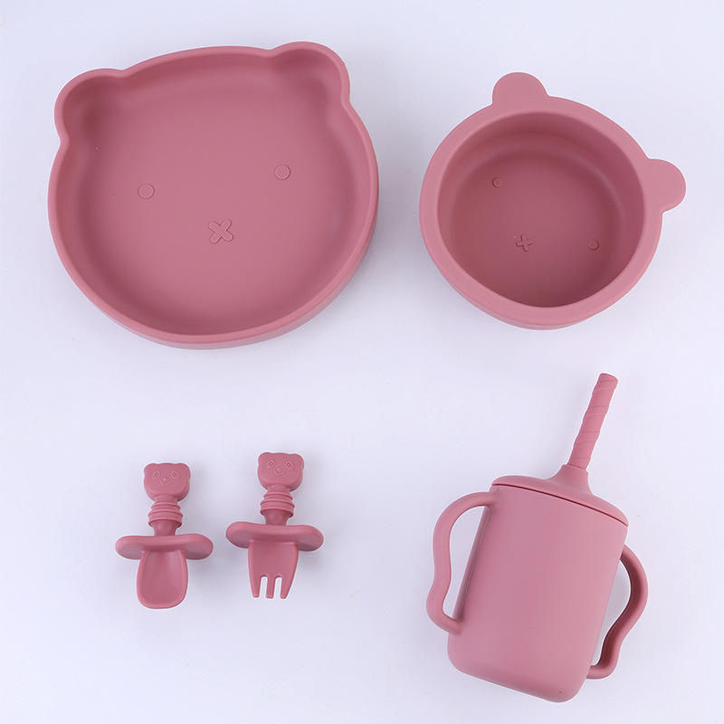 ชุดห้าชิ้นหมี [อิฐแดง]