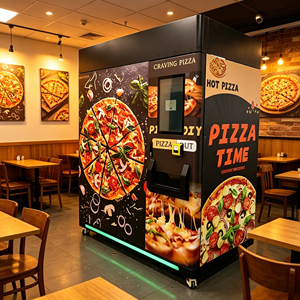 Distributore Automatico di <span class=keywords><strong>Pizza</strong></span>, Macchina per <span class=keywords><strong>la</strong></span> Preparazione di <span class=keywords><strong>Pizza</strong></span> Fresca e Calda, Distributore Automatico per Esterni, Best Seller - Product Image 1