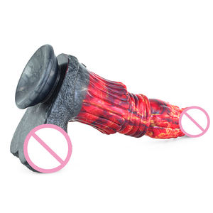 N-FD5049 Frauen Paar Tier <span class=keywords><strong>Sex</strong></span> Fleisch wie Erwachsene Sexspielzeug Herstellung Dildo für Homosexuell Männer groß - Product Image 3