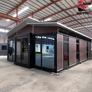 20/30/40ft拡張可能2-5ベッドルーム折りたたみ式コンテナハウスプレハブモバイルホーム - Product Image 1