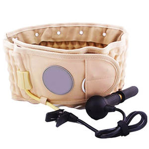 도매 PU 재료 허리 버팀대 풍선 요추 견인 장치 감압 등 벨트 - Product Image 1