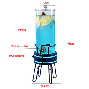 Commercial aço inoxidável Tabletop bebidas Dispenser com LED Light 3L Capacidade Drink Dispenser - Product Image 6