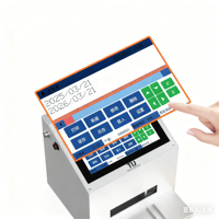 Imprimante jet d'encre de bureau pour codes QR et codes-barres, machine de codage de données variables pour la traçabilité des produits, facile à utiliser, intelligente