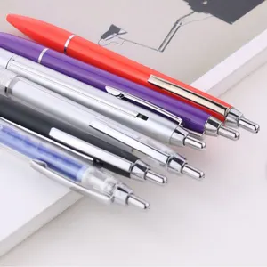 Advertising Ballpoint Pen Factory Direct Sales Professional Promotion Pull Paper Mark Water Drop Paint Banner Pen