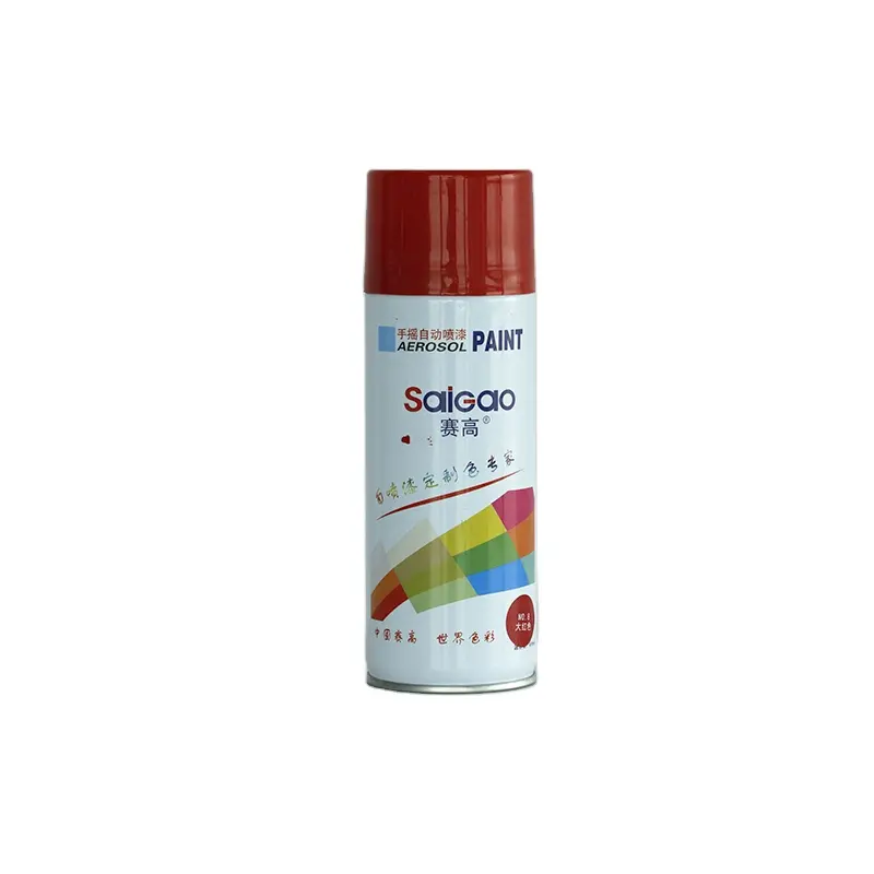 MADE IN CHINA SAIGAO TUTTI I COLORI ACRILICO LACCA AEROSOL VERNICE SPRAY CONTENUTO di 400ML