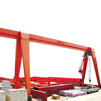 Grue portique monopoutre électrique de 5 à 30 tonnes avec chariot électrique, capacité 13,2 tonnes, fabrication chinoise