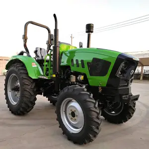 4wd 704 70hp traktor pertanian dengan cab pepaya Orchard agricole Taman orchard traktor