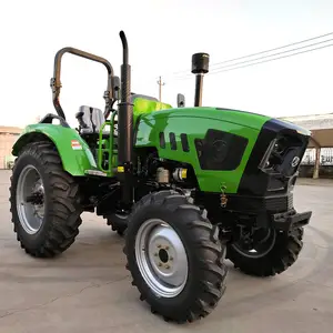 4wd 704 70hp trator agrícola com táxi Papaya Orchard agricole jardim pomar trator