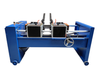 Machine automatique pneumatique à double tête pour chanfreiner les tuyaux, faible coût, pour le fraisage des tiges en acier inoxydable et aluminium